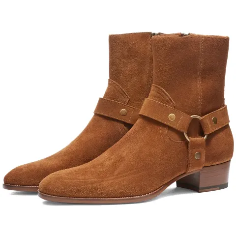 Wyatt Harness Suede Boot