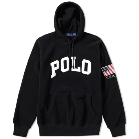Polo Fleece Popover Hoody