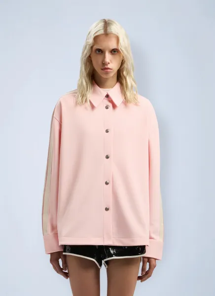 Classic Logo Tonal Track Shirt