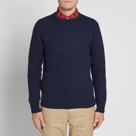 Rib Crew Knit