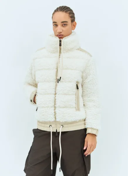 Teddy Zip-Up Cardigan