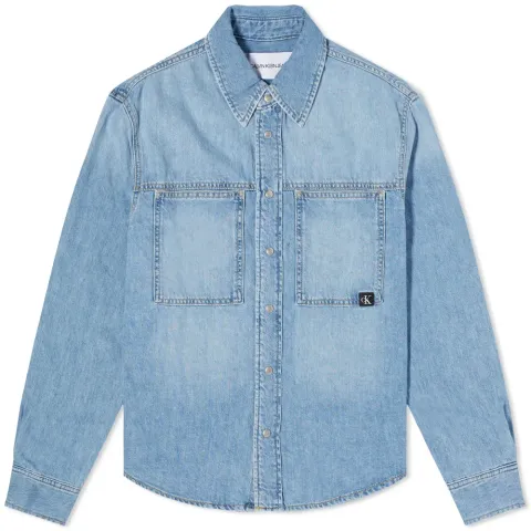 Linear Denim Shirt