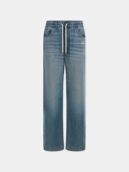 DRAWSTRING BAGGY JEAN - Pacific