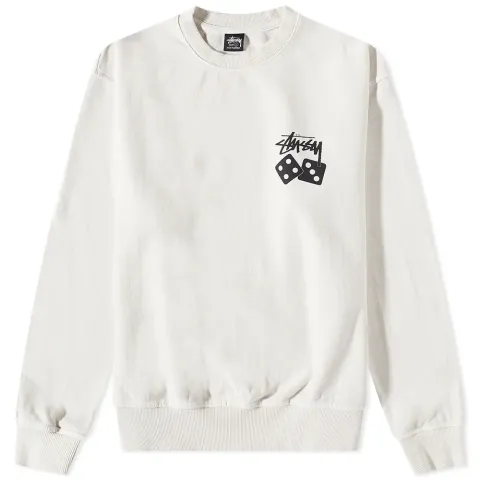 Dice Pigment Dyed Crew Sweat