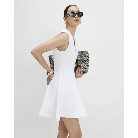 River Island Denim Sleeveless Mini Dress