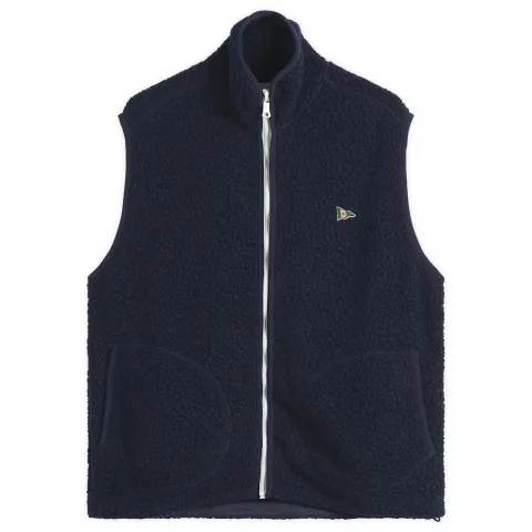 Boucle Wool Fleece Vest