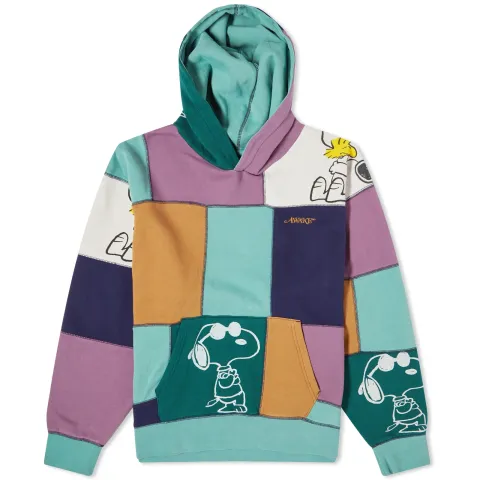 x Peanuts Patchwork Hoodie