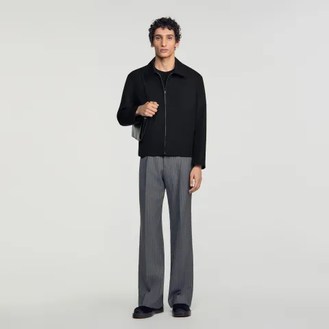 SANDRO Zip-up jacket