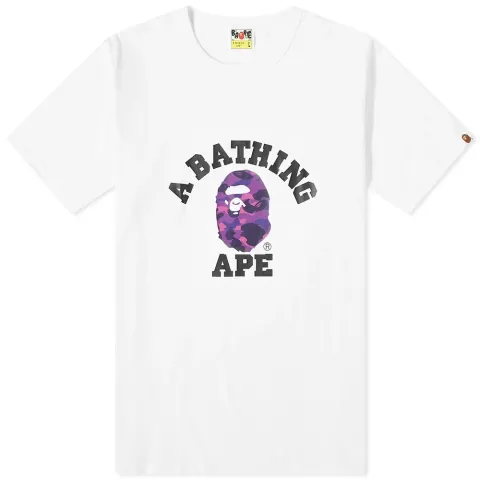 Colour Camo C College T-Shirt