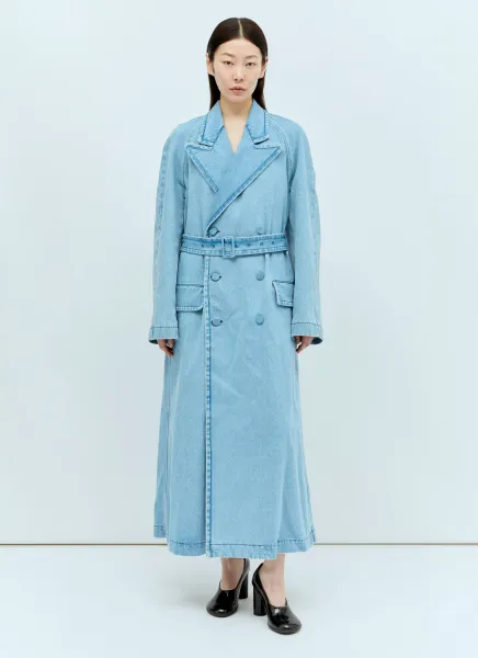 Denim Trench Coat