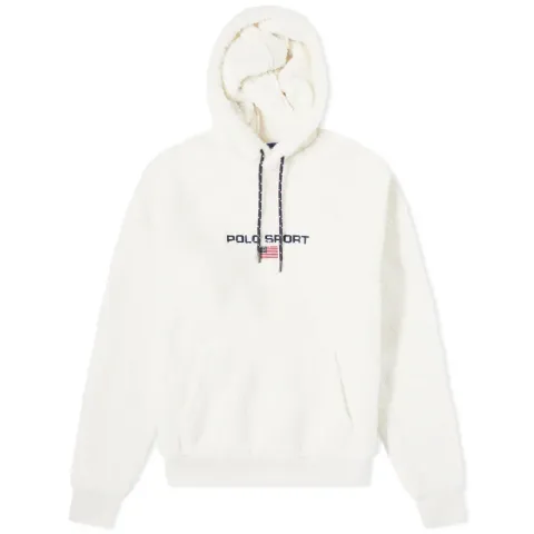 Polo Sport Borg Fleece Popover Hoodie