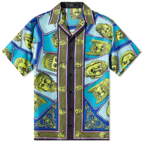 Repeat Greek Mask Vacation Shirt