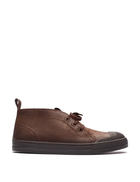 Base London Suede Chukka Boots Brown