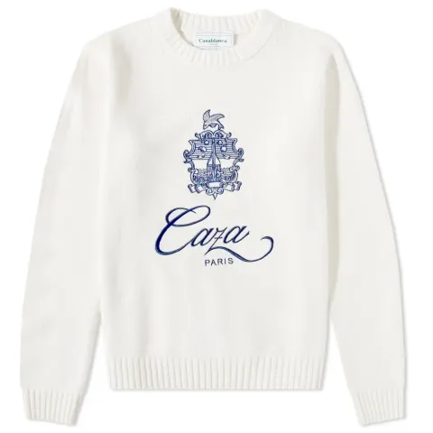 Caza Emblem Crew Knit