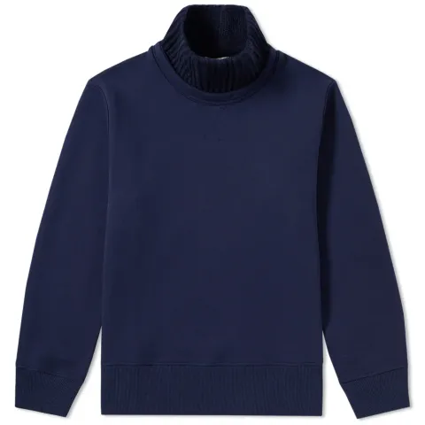 Flux Heavy Jersey Rib Turtle Neck