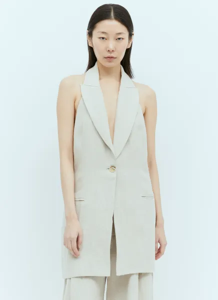 Linen Helm Vest