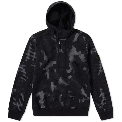 Grid Camo Hoody