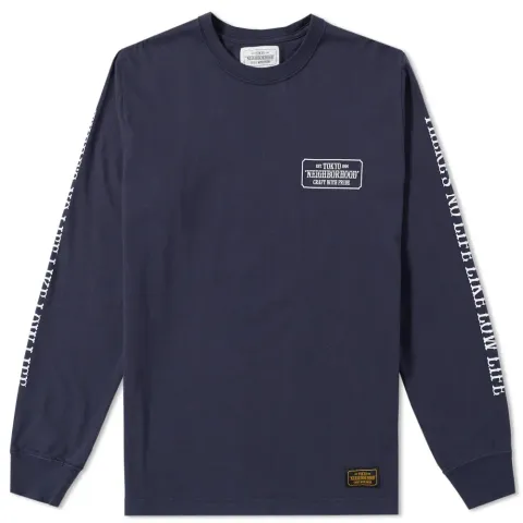 Long Sleeve Bar & Shield Tee