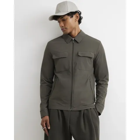 River Island Muscle Fit Defined Shacket