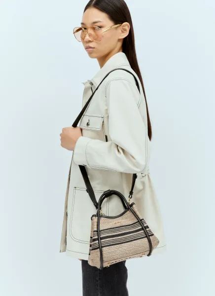 Marine Stripe Tote Bag