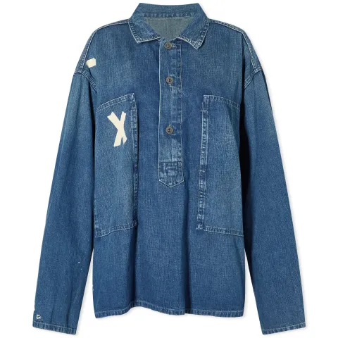 Pull Over Denim Shirt