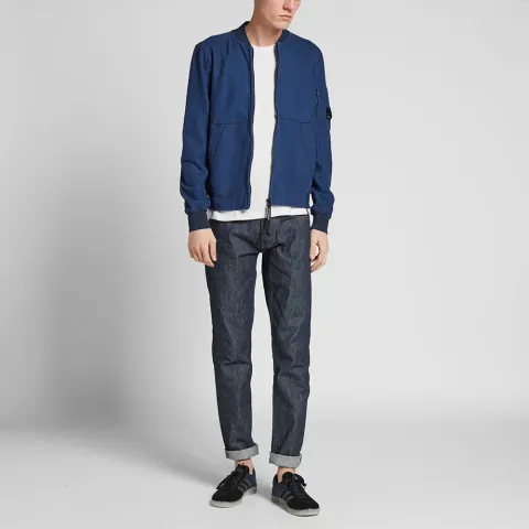 Double Face Zip Sweat