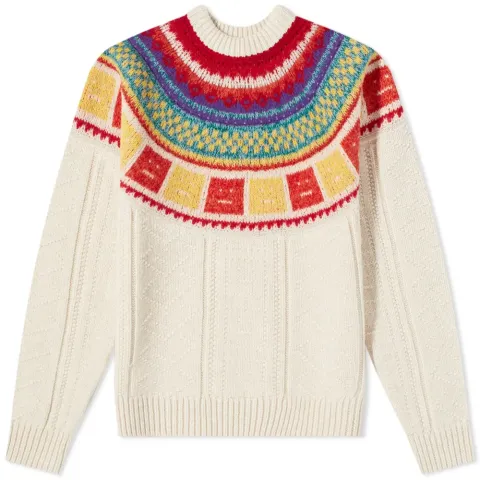 Kristjan Islandic Rainbow Face Knit