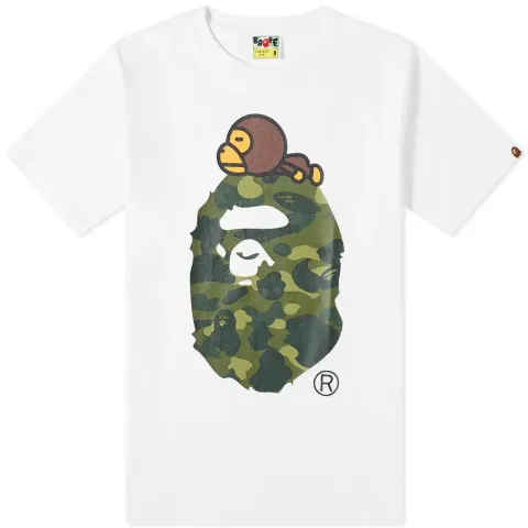 Color Camo Milo On Big Ape T-Shirt