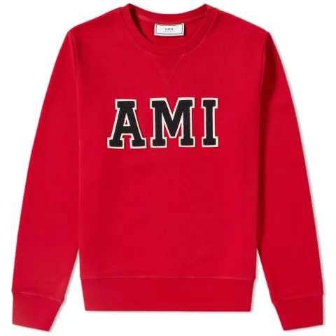 AMI Patch Logo Crew Sweat