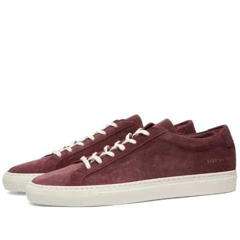Achilles Low Waxed Suede