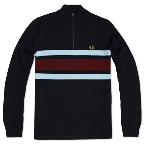 Fred Perry Bradley Wiggins Tipped Turtle Neck