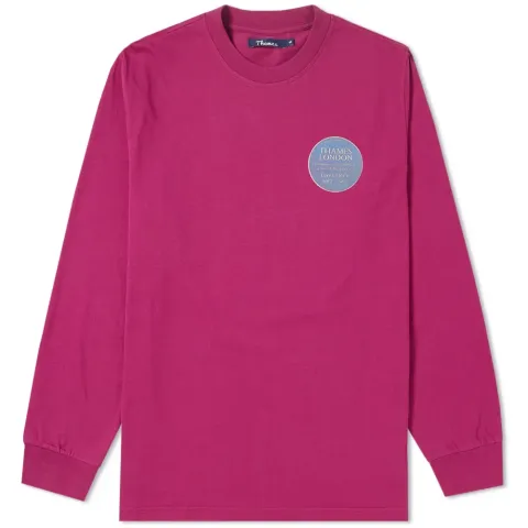Long Sleeve Infinity Plaque Tee