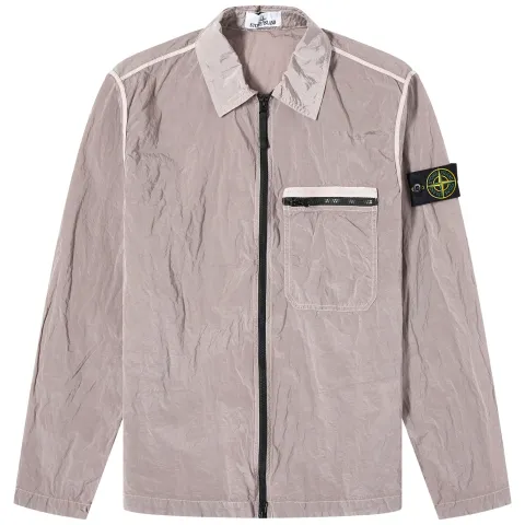 Nylon Metal Shirt Jacket