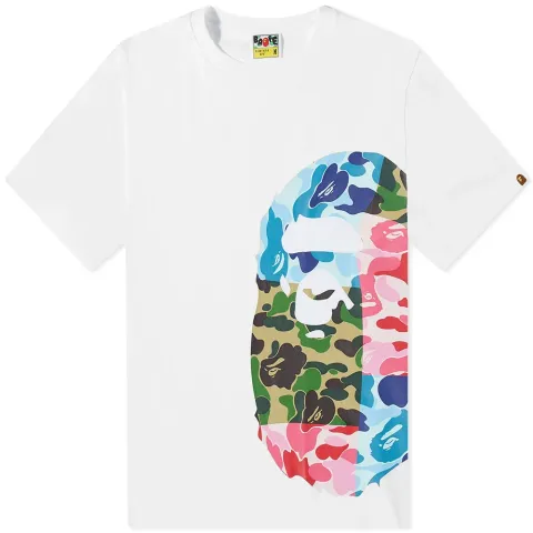 ABC Camo Crazy Side Big Ape Head T-Shirt