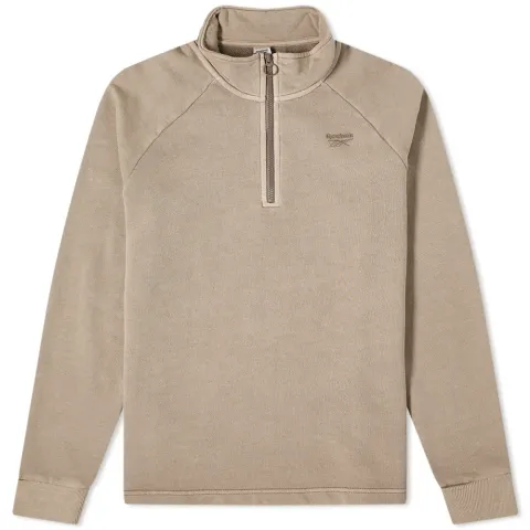 Natural Dye Half Zip Top