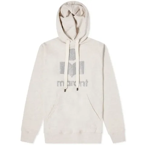 Mansel Oversize Glitter Logo Hoodie