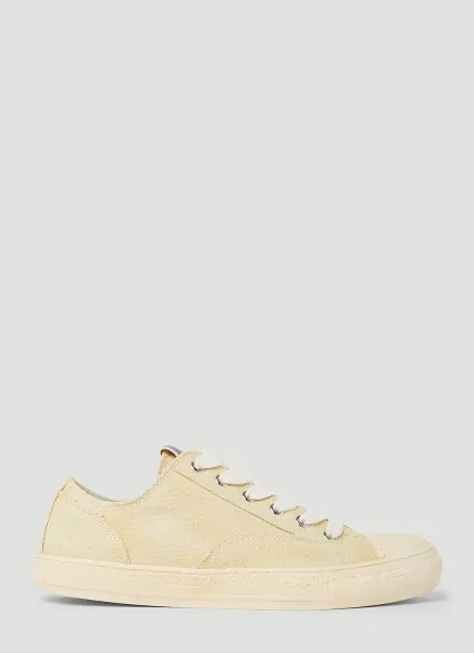 Past Sole Over Dye Low Top Sneakers