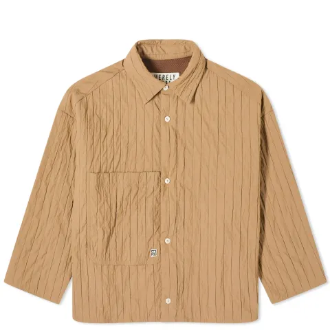 Quilted Boxy Overshirt