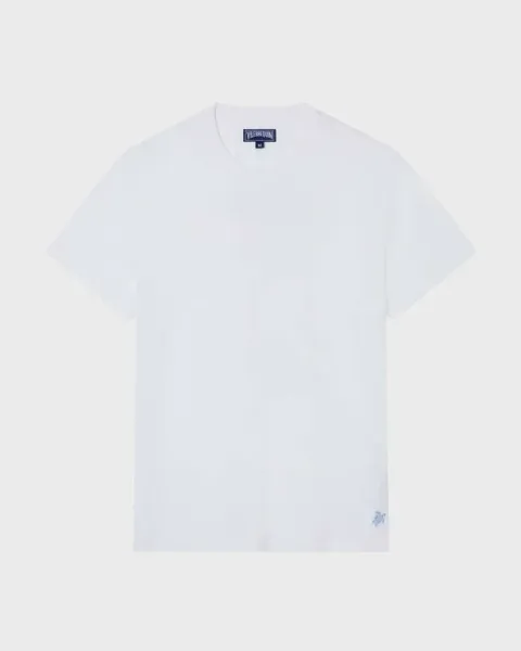 Vilebrequin Men Cotton T-shirt Tropicalissimo