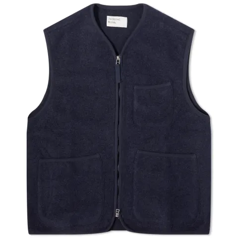 Wool Fleece Zip Gilet - END. Exclusive