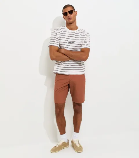 Only & Sons Men's Rust Chino Shorts