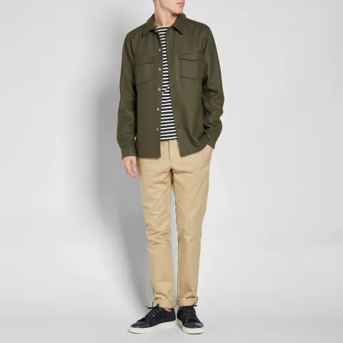 A.P.C. Bleach Flannel Overshirt