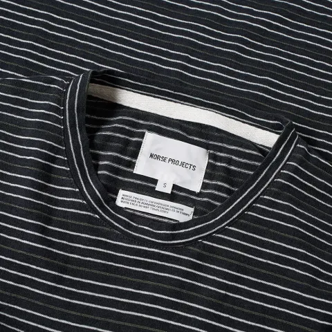 Long Sleeve James Fine Stripe Tee