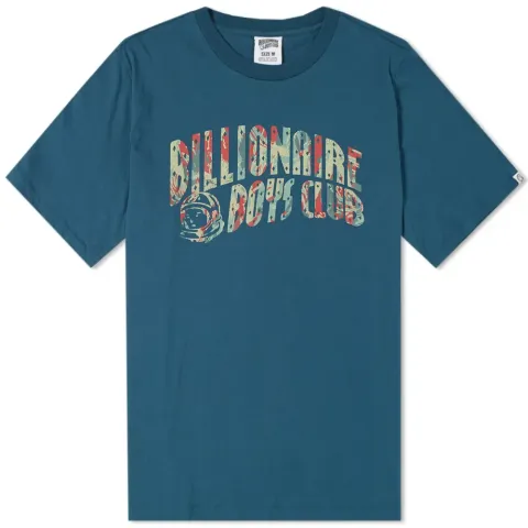 Reflective Lizard Camo Logo Tee