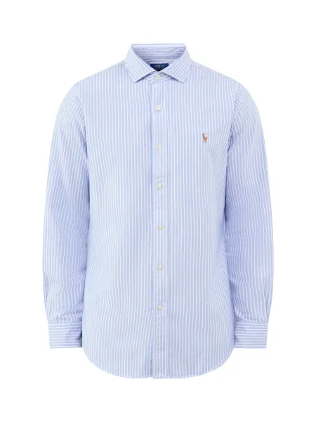 Polo Ralph Lauren Custom Fit Cotton Oxford Stripe Shirt
