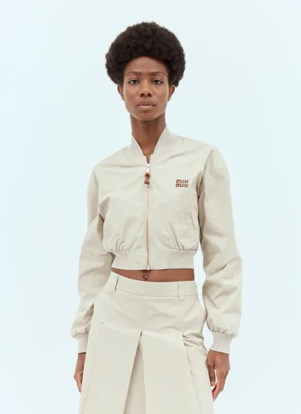 Panama Cotton Bomber Jacket