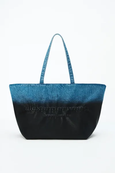 Punch Denim Large Tote