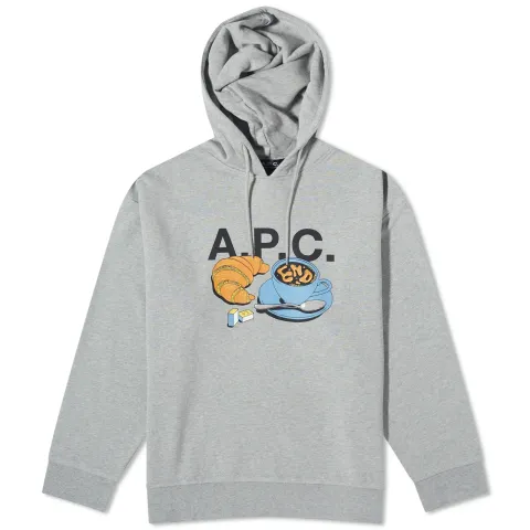 END. x A.P.C. 'Coffee Club' Pierre Hoodie