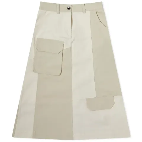x Woolrich Cargo Midi Skirt