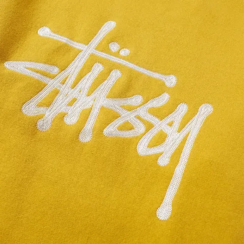 Chain Stitch Applique Crew Sweat
